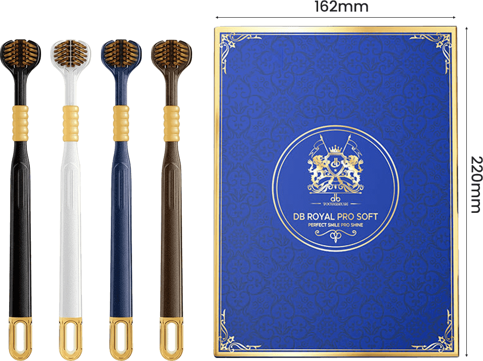 Somvella™ Mehrwinkel Zahnbürste 4er-set