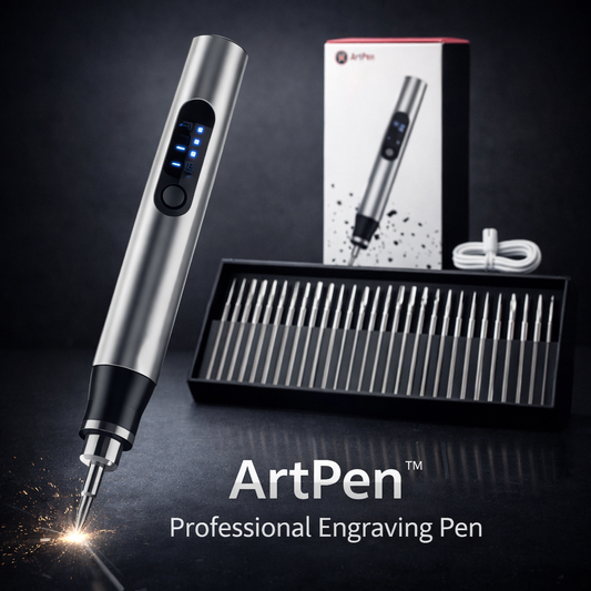 ArtPen™ - Precisiegraveren voor metaal, hout en glas