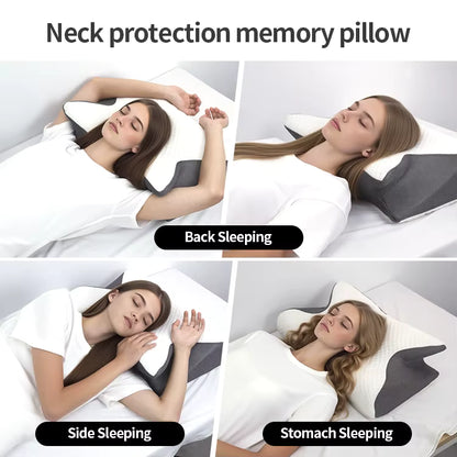 Somvella™ Orthopedic Pillow for Less Neck and Back Pain