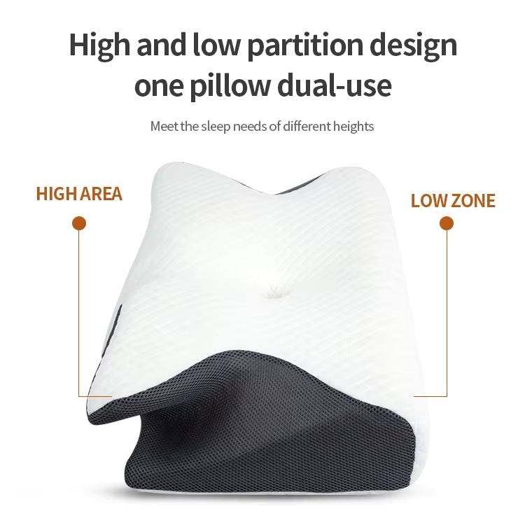 Somvella™ Orthopedic Pillow for Less Neck and Back Pain