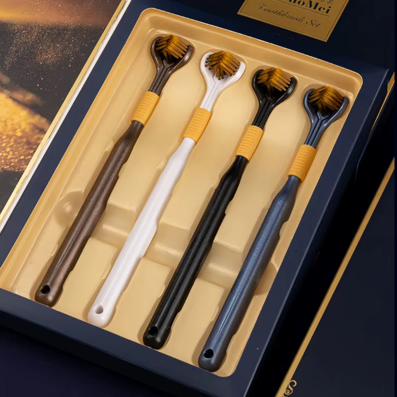 Somvella™ Mehrwinkel Zahnbürste 4er-set