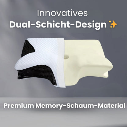 Somvella™ Orthopedic Pillow for Less Neck and Back Pain